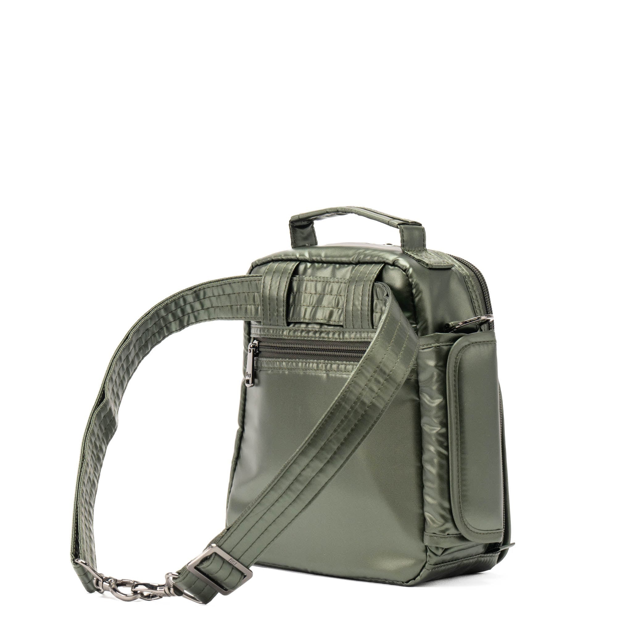 Flapper SE Convertible Crossbody Bag - METALLIC OLIVE 2 - FlapperSE_MetallicOlive_04_7bcf7671-0e77-4b85-9584-748e80ba2e00